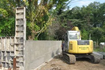 Sbancamenti con riciclaggio dei materiali inerti